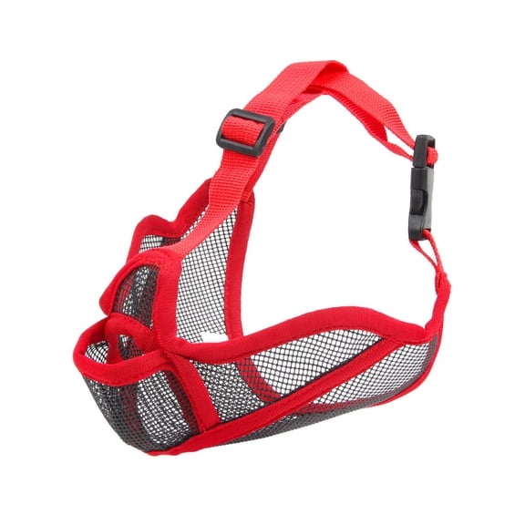 Dog Muzzle Guard Secure Training Covering for Aggressive Dogs Adjustable Strap Stop Biting for Public Prevent Biting