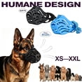 thumbnail image 1 of Dog Muzzle, Muzzle for Small Medium Large Sized Dog, Basket Muzzle for Dogs, Prevents Biting and Barking, Breathable and Adjustable _ Black _ XS, 1 of 7