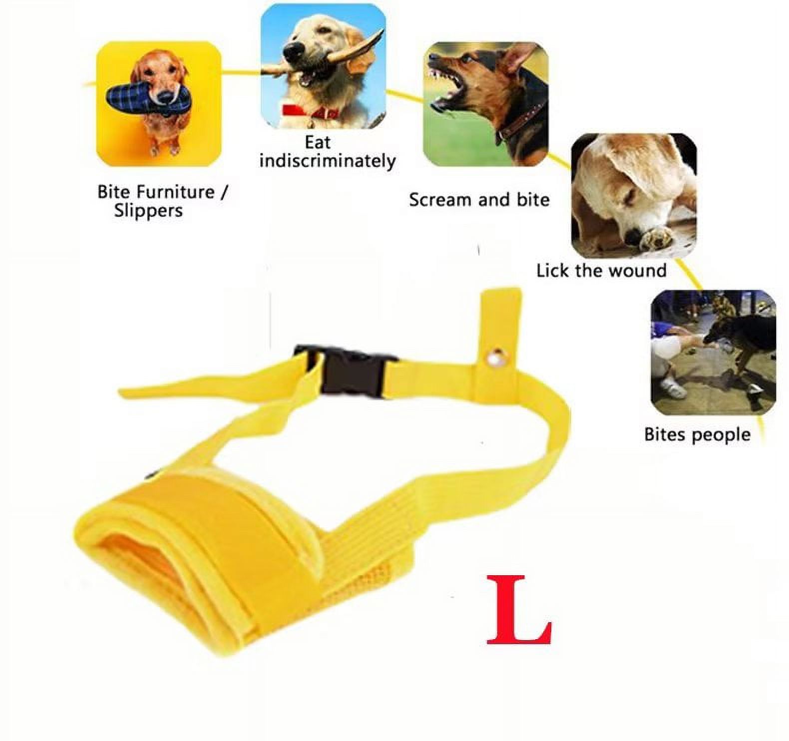 Dog Muzzle for Small Medium Large Dogs, Dog Muzzles for Biting Barking