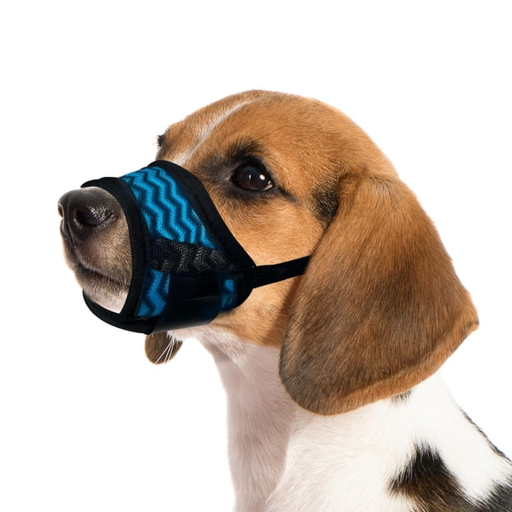 Dog Muzzle for Small Medium Large Sized Dog to Anti & Prevent Biting Barking Chewing, Soft Grooming Muzzle for German Shepherd with Adjustable Strap (Grey, XS Snout(3.9''-4.7''))