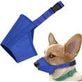thumbnail image 1 of Dog Muzzle, Soft Anti-Biting Barking Chewing Muzzle, Breathable Waterproof Adjustable Muzzle for Small Medium Dogs, 1 of 7