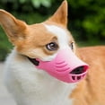 thumbnail image 1 of Dog Muzzle, Soft Duck Silicone Mouth Cover with Adjustable Strap for Small Medium Dogs, Best to Prevent Barking, Biting, and Chewing, 1 of 6