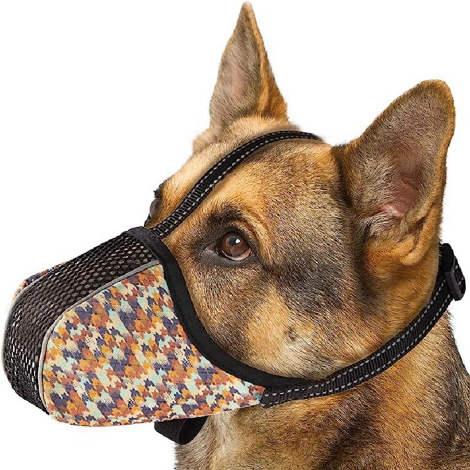 Dog Muzzle Soft Mesh Muzzle For Small Medium Large Sized Dogs