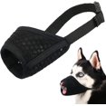 thumbnail image 1 of Dog Muzzle, Soft Mesh Muzzle for Small Medium Large Dogs Chihuahua Poodles Beagle Dachshund Corgis Labrador, Puppy Muzzle for Biting Chewing Grooming, Allows Panting Drinking, 1 of 8