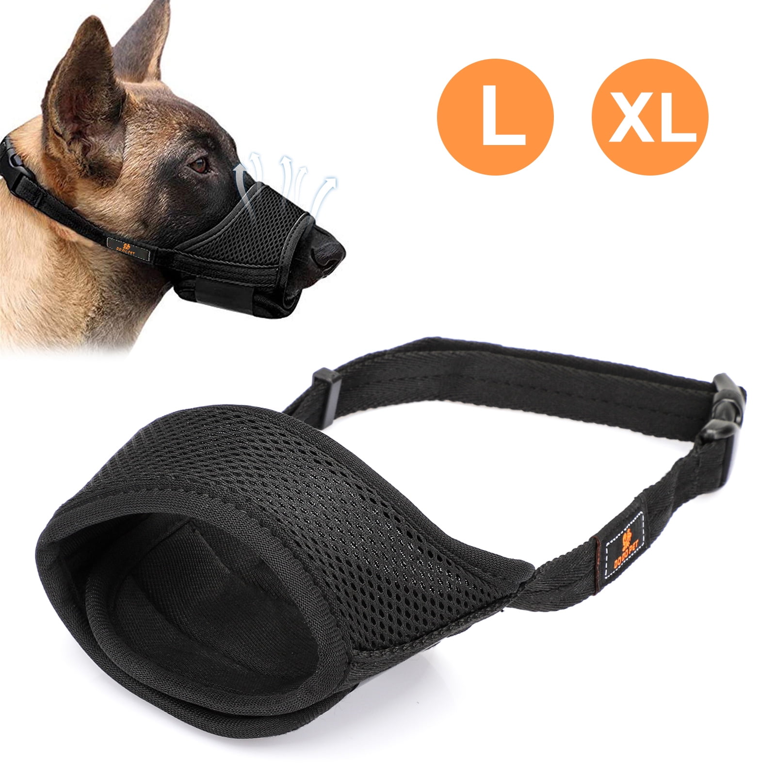 Extra large dog muzzle hot sale