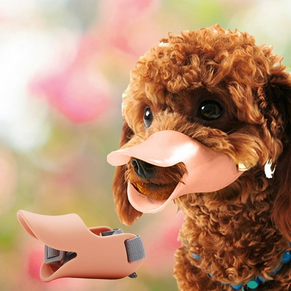 Dog Muzzle for Biting Prevention Adjustable Soft Mesh Mouth Cover Pet Training Aid