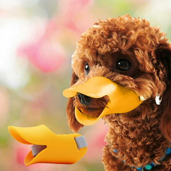 Dog Muzzle for Biting Prevention Adjustable Soft Mesh Mouth Cover Pet Training Aid