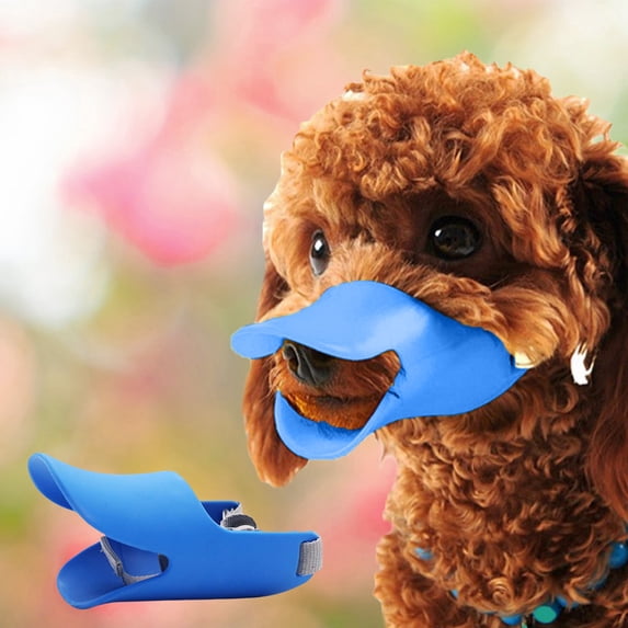Dog Muzzle for Biting Prevention Gentle Cute Pet Accessories Comfortable Breathable Training Aid