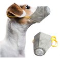 thumbnail image 1 of Dog Muzzles 4 Pcs Dustproof,Reusable Puppy Masks Adjustable Strap Anti Fog PM2.5 Puppy Mouth Guard Mask Cover, Inner Steel Ring Protective Muzzle Mask Size:Medium, 1 of 7