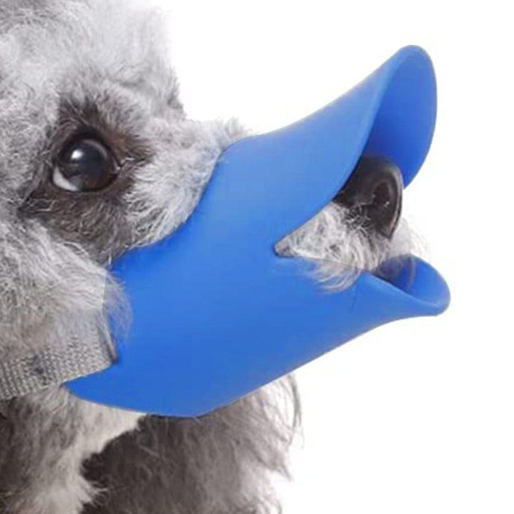 Dog Muzzle Quack Anti Bite Duck Mouth Shape Muzzle Masks Pet Mouth