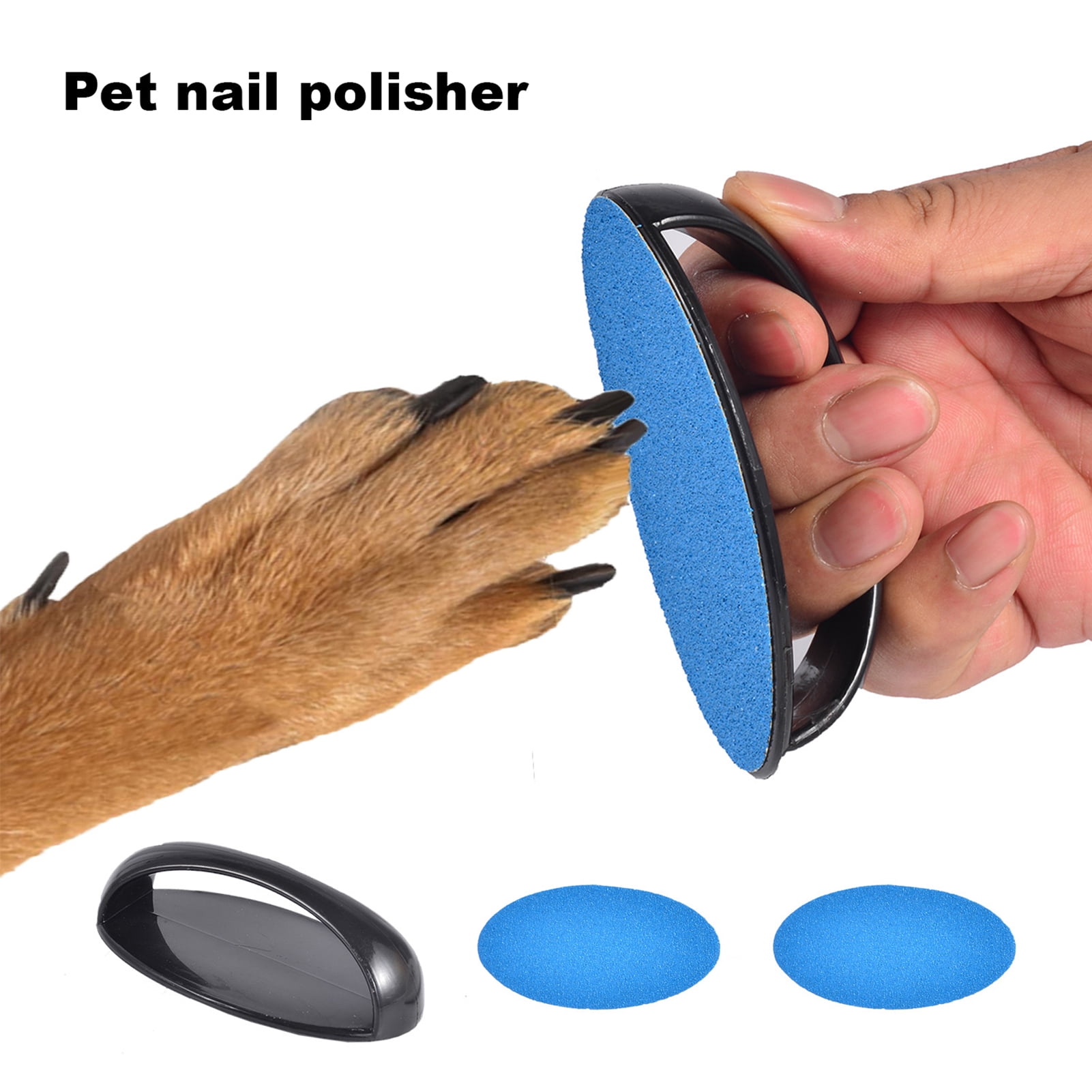Dog Nail File Kit StressFree Grooming Ergonomic Design Scratch Board
