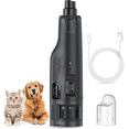 thumbnail image 1 of Dog Nail Grinder with 6-Speed, 2 Led Lights, Rechargeable Electric 3-Piece for Dogs and Cats, 1 of 7