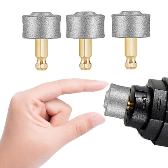 Dog Nail Grinder Replacement Head Carbide Drill Bits(3Pcs)