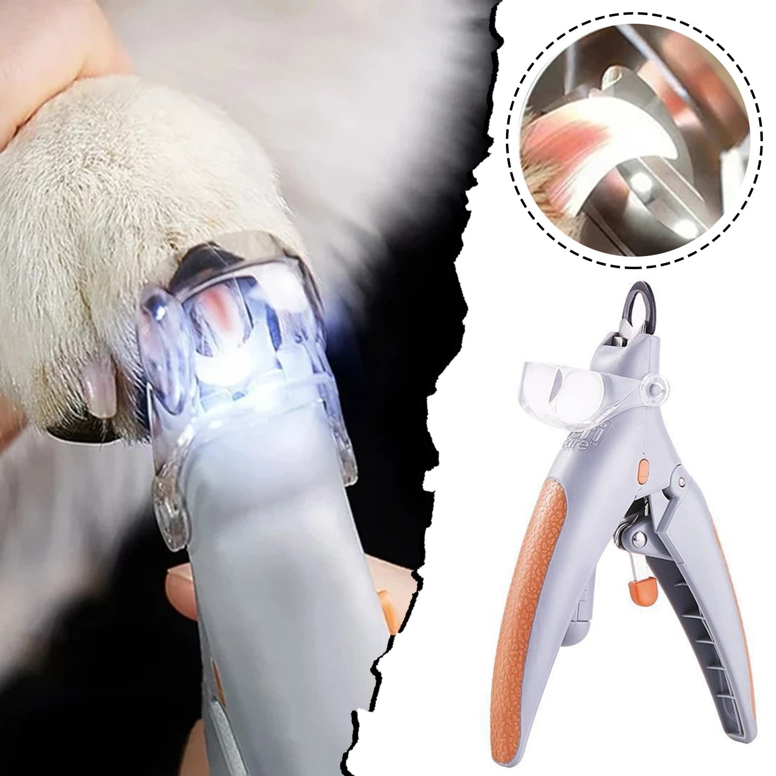 Dog Nail Scissors Cutter Led Light Cat Dog Products Nail Cat Dog Nail