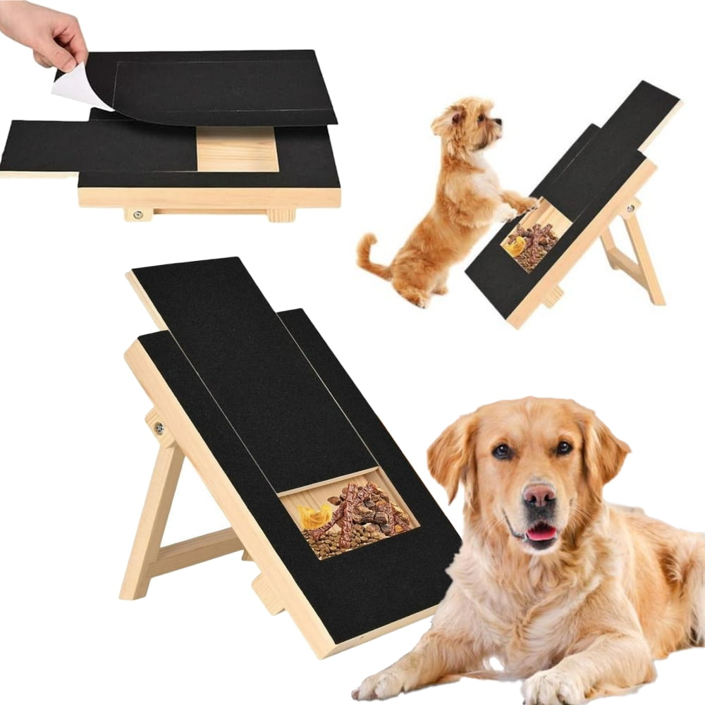 Dog Nail Scratch Board, Dog Nail Scratch Board with Treat, PullOut Dog Nail File Board
