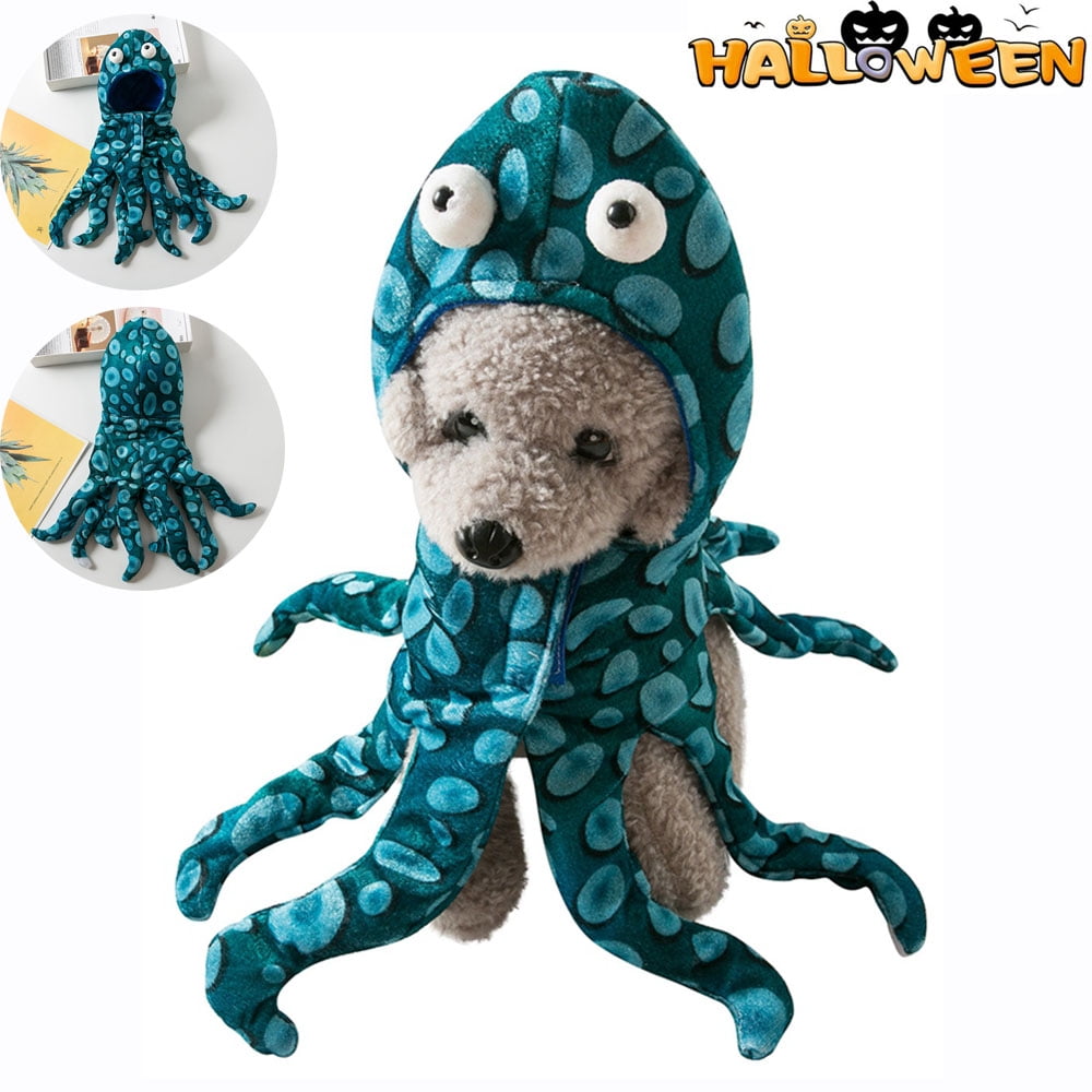 Octopus teddy bear hoodie hot sale
