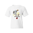 thumbnail image 1 of Dog On A Ball T-Shirt Juniors -Image by Shutterstock,  x-Small, 1 of 4