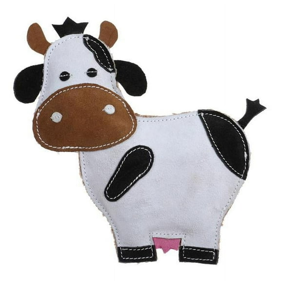 Dog Owners Outdoor Gear 890396 White & Brown Daisy Cow Toy