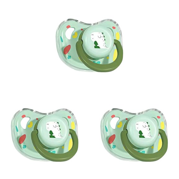 Dog Pacifier Chew Toy, 3 Pack Calming Silicine Chew Toy for Small Dogs Cats, Pet Anxiety Relief Teething Pacifier for Puppy Kittens(XX)