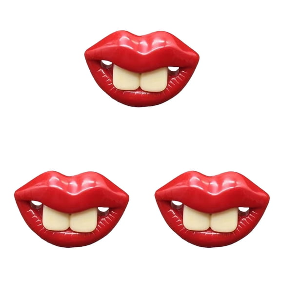 Dog Pacifier Toy Funny Red Lips Dog Pacifier Silicone Chew Toy | Teething Soft Oral Health Care Calming Pet Teether For Training 1pc