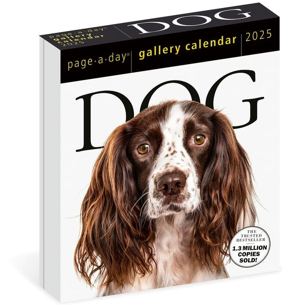 Dog PageADay(r) Gallery Calendar 2025 An Elegant Canine Celebration
