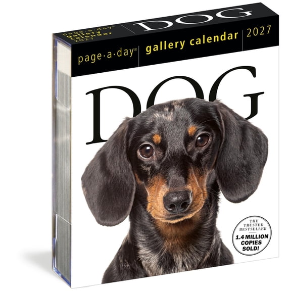 Dog Page-A-Day(r) Gallery Calendar 2027: An Elegant Canine Celebration, (Paperback)