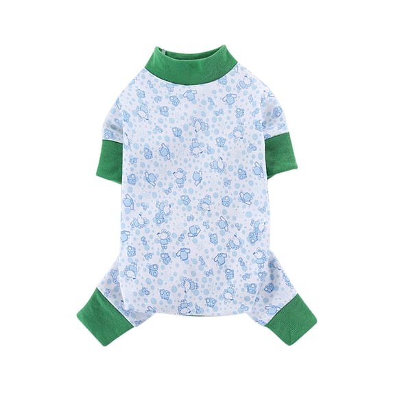 Dog Pajamas, Denbek Dog Pajamas Breathable Pjs Puppy Clothes Cute Jammies Doggie Onesie Stretchy Soft Sleepwear for Spring Summer Pet Costume