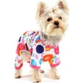 thumbnail image 1 of Dog Pajamas for Small Dog Thin Dog Pjs XS Girl Dog Clothes Chihuahua Yorkie Clothes Dog Jammies Doggie Onesie Pet Clothes Summer Pet Jumpsuit Cat Apparel Outfit Pink, 1 of 5