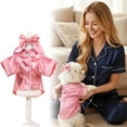 thumbnail image 1 of Dog Pajamas Spring Summer Dog Clothes for Small Medium Dogs Girl Boy Cute Soft Puppy Pjs Clothes Doggie Onesies Cat Pet Jammies Outfit (Pink, X-Small), 1 of 7