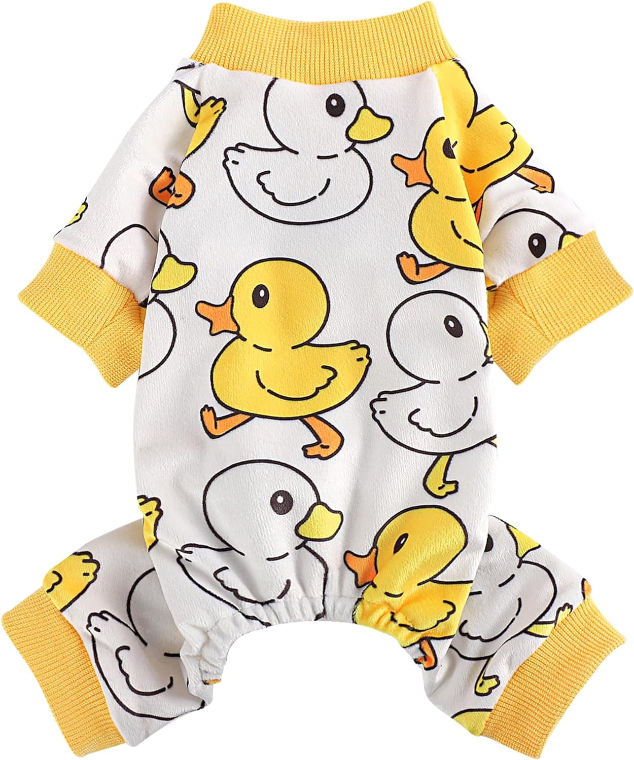 Dog Pajamas Halloween Costume – Skull & Crossbones Plush Pjs For Medium Dogs, Stretchy & Soft