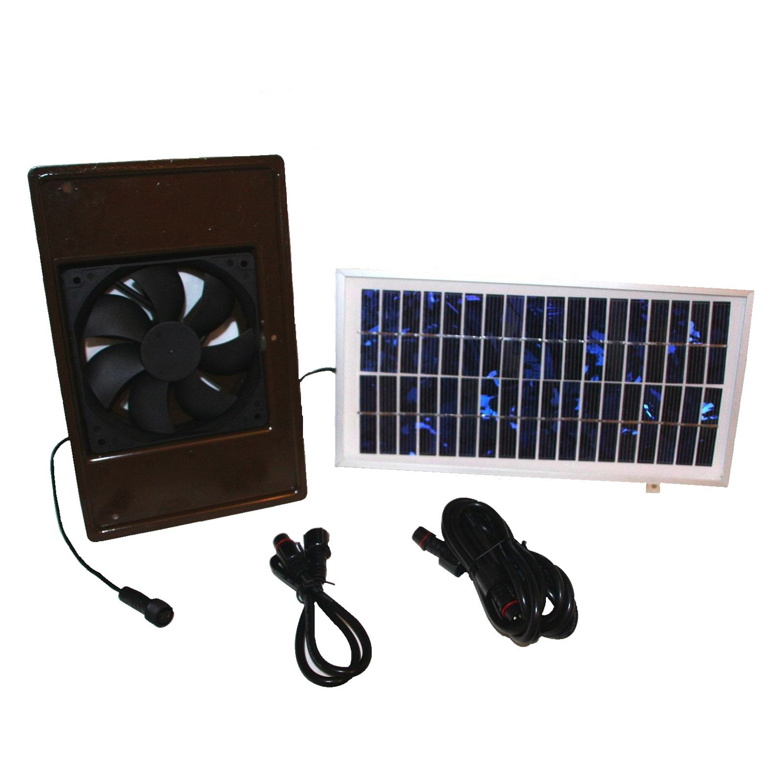 Keep your chicken coop cool, add a solar fan. 