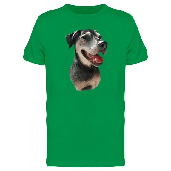 Dog Panting Photo Tee Men's -Image by Shutterstock