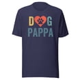thumbnail image 1 of Dog Pappa Shirt, Unisex, Happy Father's Day Shirt, Dog Pappa Shirt, Dog Loving Pappa Shirt, Dog Lover, Pet Pappa Shirt, Dog Parent  (Heather Midnight Navy, 2XL), 1 of 1