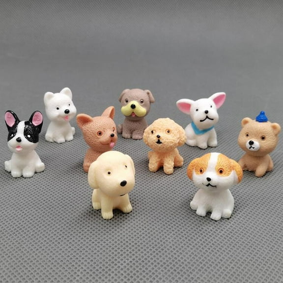 Dog Party Gifts
Pey Doggy Decor Cake Figure Mini Christmas Decorations Cupcake Toppers Sculptures Favors Accessories