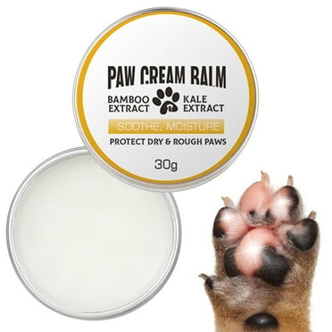Dog Paw Balm, Repairs and Moisturizes Dry, Cracked & Damaged Paws and Noses for Cats and Dogs
