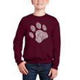 thumbnail image 1 of Dog Paw - Boy's Word Art Crewneck Sweatshirt, 1 of 3