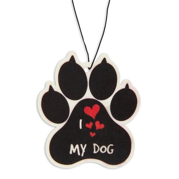 Dog Paw Car Air Freshener 3 Pack Scented With Essential Oils By Fresh Fresheners