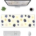 thumbnail image 1 of Dog Paw Gaming Mouse Pad Large Mouse Pad (31.5x11.8 Inch) Non-Slip Rubber Base Large Desk Mat Desk Protector for Home Office Gaming Work, 1 of 6