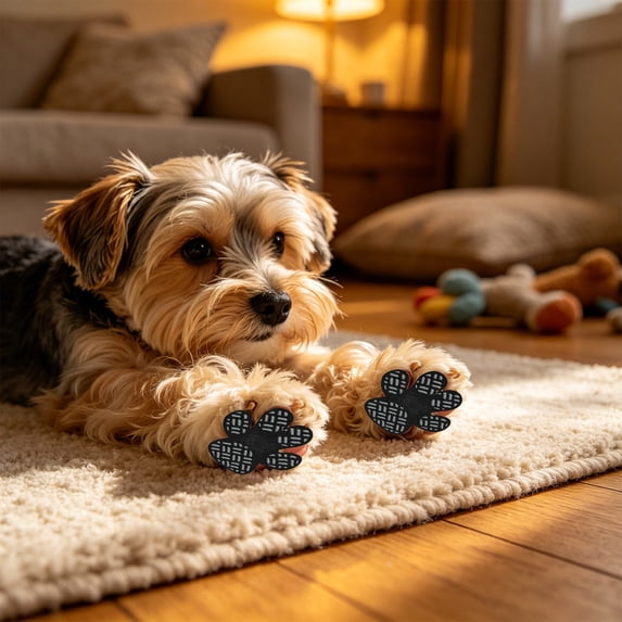 Dog Paw Grips for Hardwood and Tile Floors – Non Slip Paw Pads for Senior Dogs – Traction Pads for Small Medium Large Breeds – Prevent Slipping and Falling Indoors