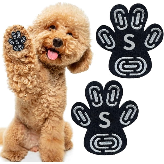 Dog Paw Grips & Protectors for Senior Dogs - Anti-Slip Traction Pads to Prevent Slipping on Hardwood Floors, Strong Grip Paw Stickers for Hot Pavement, Tile & Laminate Floors
