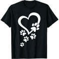 thumbnail image 1 of Dog Paw Heart Baby Dogs - Dog Paws Hearts Dog Paw Heart T-Shirt, 1 of 4