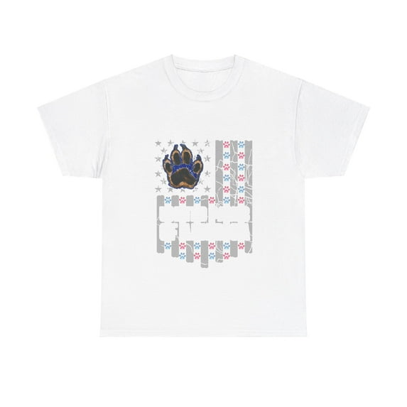 Dog Paw Independence Day Shirt, Happy 4th July Shirt ID-0608-9E4Z