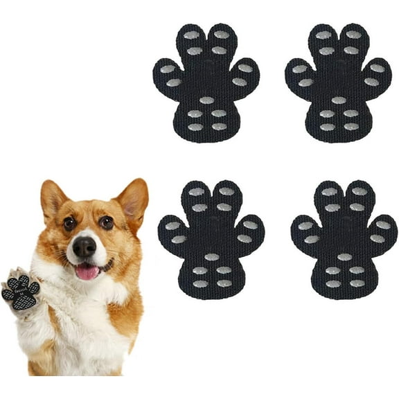 Dog Paw Pads Anti-Slip Traction Stickers, Self-Adhesive Paw Protectors for Senior Dogs, Strong Traction Control Paw Stickers, Hardwood Floors & Hot Pavement, Cotton Material(2,S)