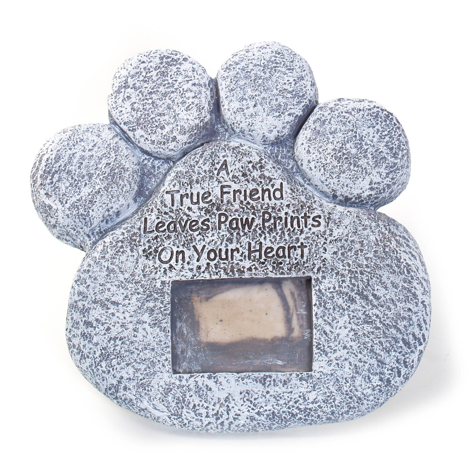 Dog Paw Photo Tombstone