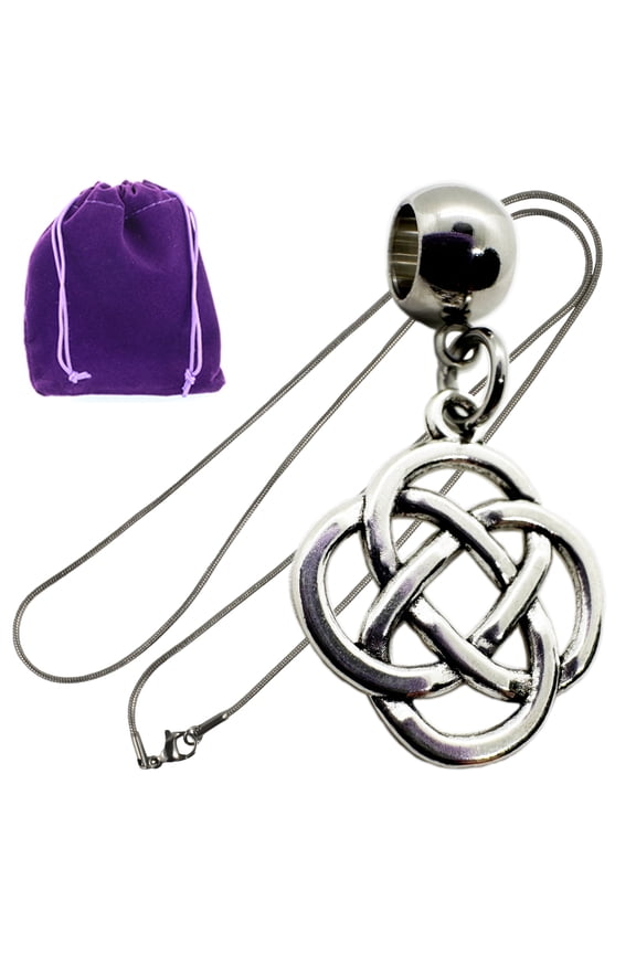 Dog Paw Print Charm Snake Chain Necklace