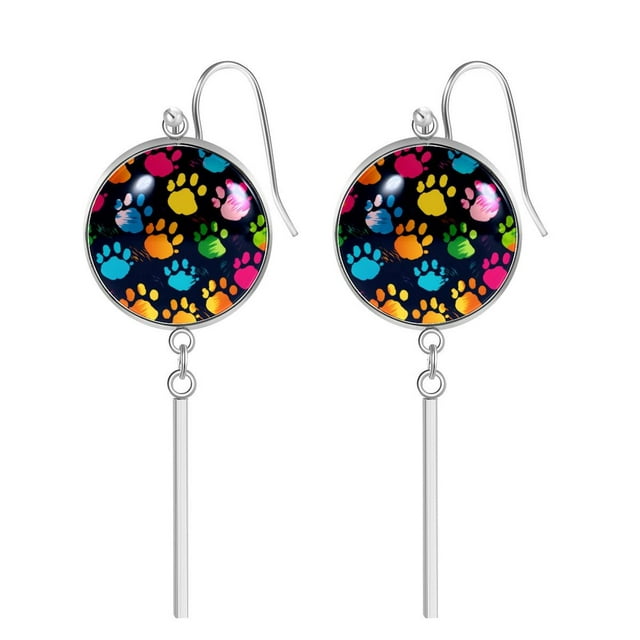 Dog Paw Print Elegant Earring Sets and Jewelrys to Flaunt Your Style