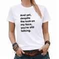 thumbnail image 1 of Dog Paw Print Heart Graphic Tees Womens Print Tshirt Black S-5XL Tops, 1 of 4