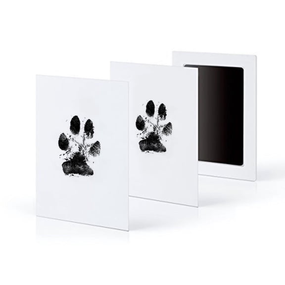 Dog Paw Print Kit Clean Touch Ink Pad for Pets Paw and Nose Print