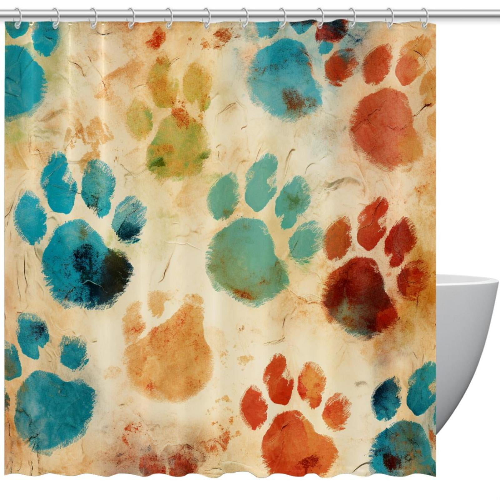 Comfort Paws Shower Curtain NCU0LDH423