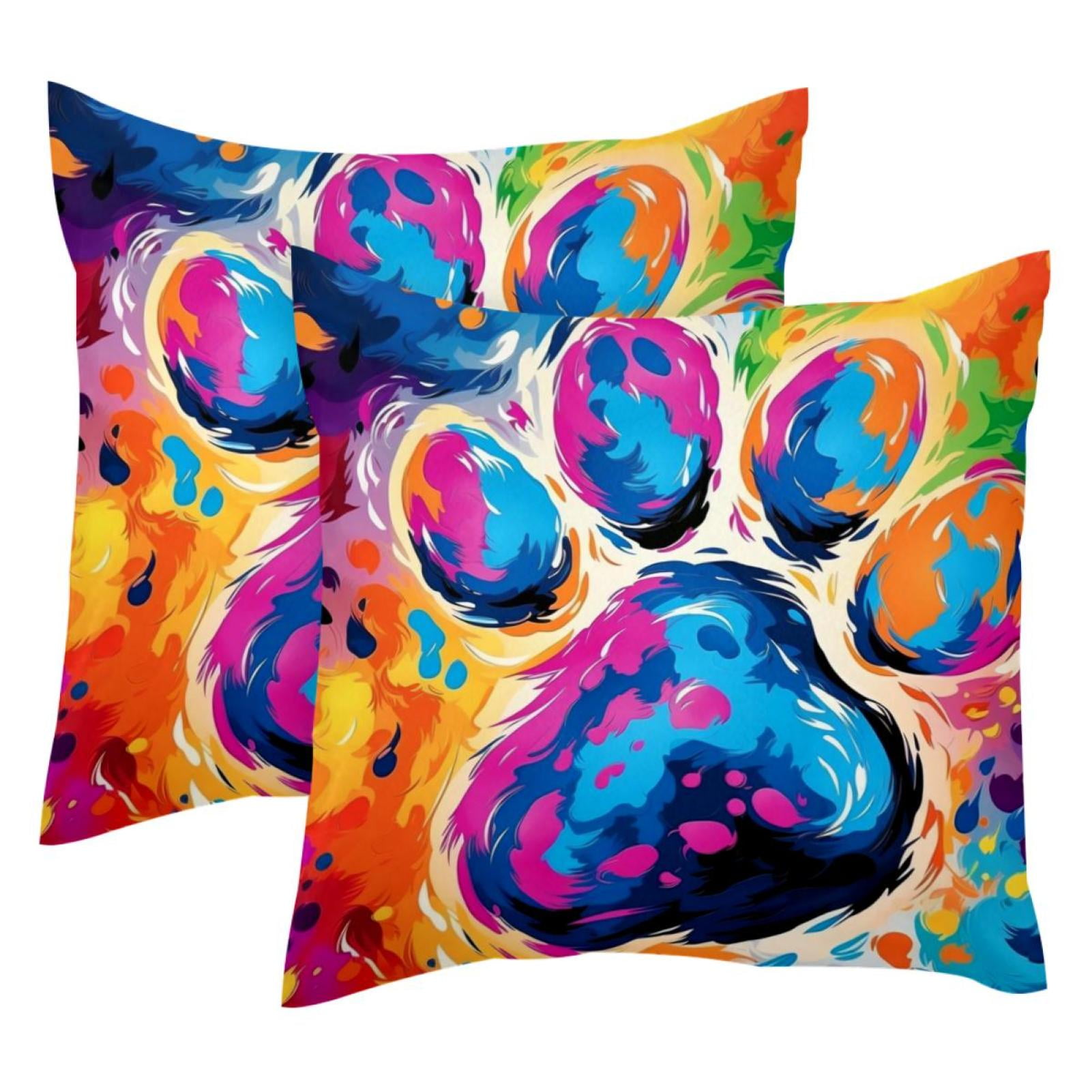 Easter Personalized The Road To My Heart Is Paved With Paw Prints Pillow Cover CTM